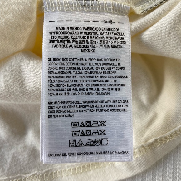 Vans Tropics Ringer Short Sleeve Tee T-Shirt - Picture 9 of 9